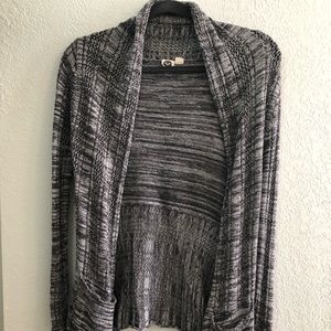 Grey Roxy cardigan with pockets size: xs